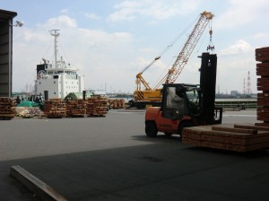 Operations in the client's yard