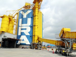 Cement silo in Yura Futo