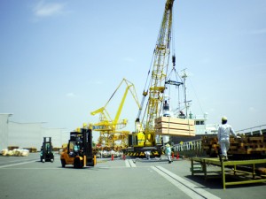 Handling lumber